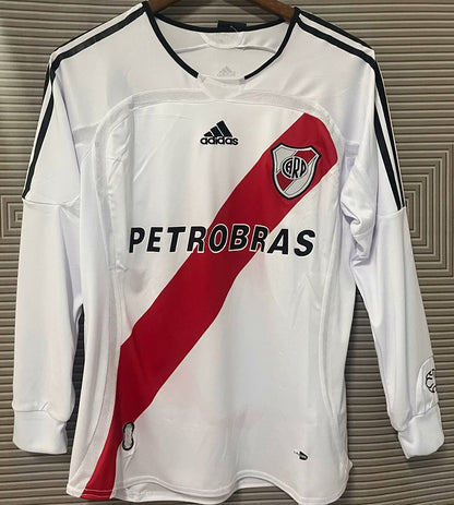 Jersey 2006/07 River Plate Local Manga larga Versión Fan Retro