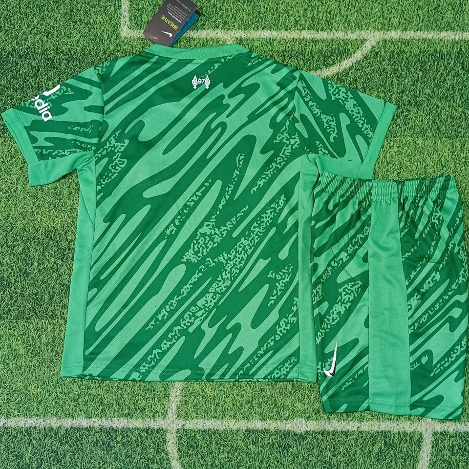 Jersey 2024/25 Liverpool Portero Manga corta Niño