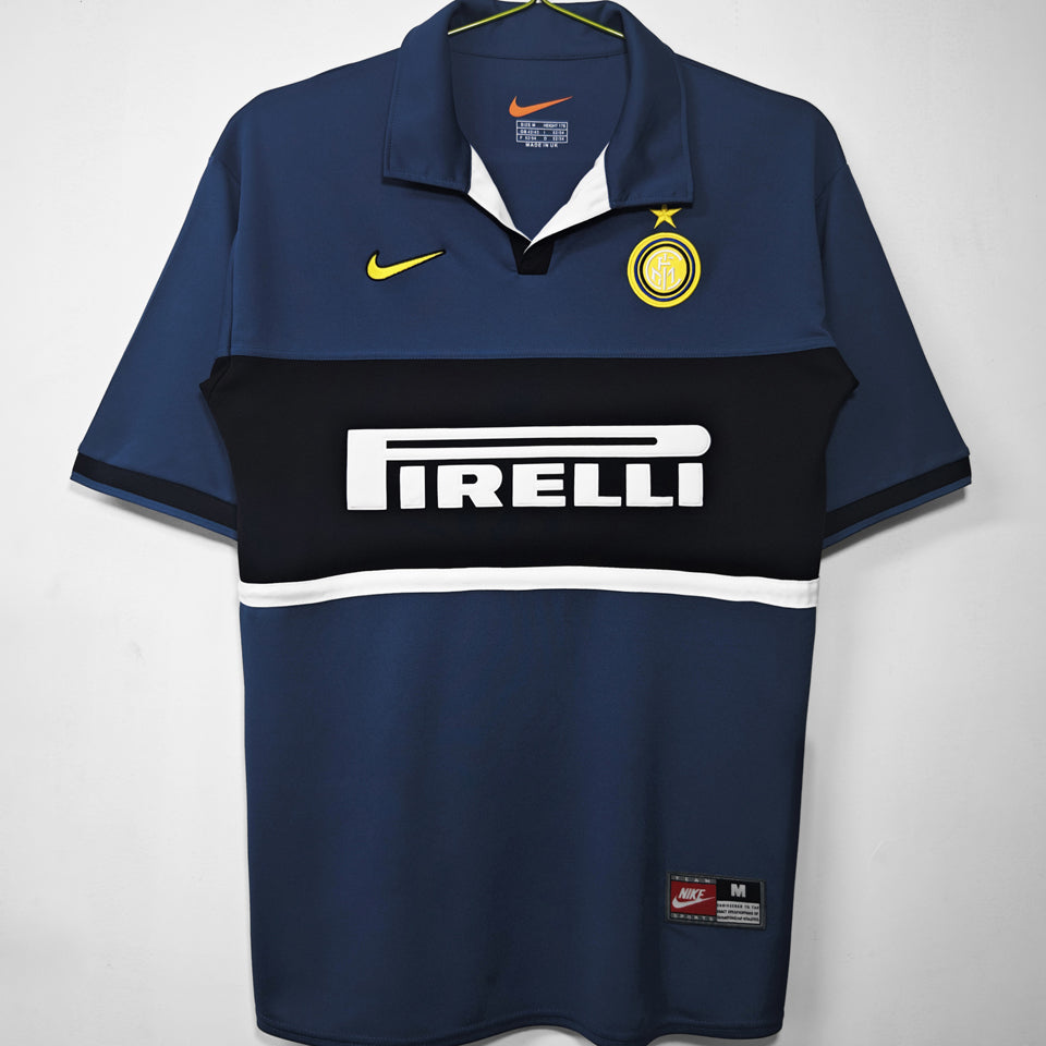 jersey 1998/99 inter milan tercero manga corta versión fan retro