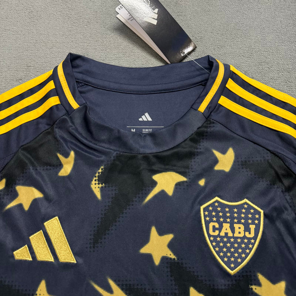 Jersey 2025 Boca Tercero Manga corta Versión Fan