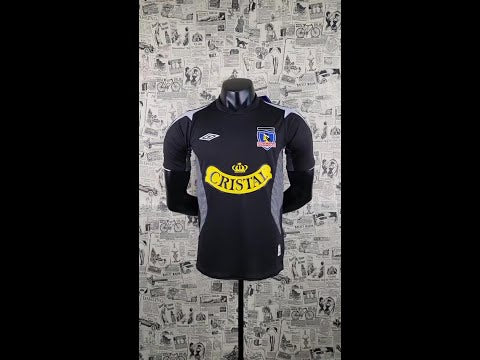 jersey 2006 colo-colo visitante manga corta versión fan retro