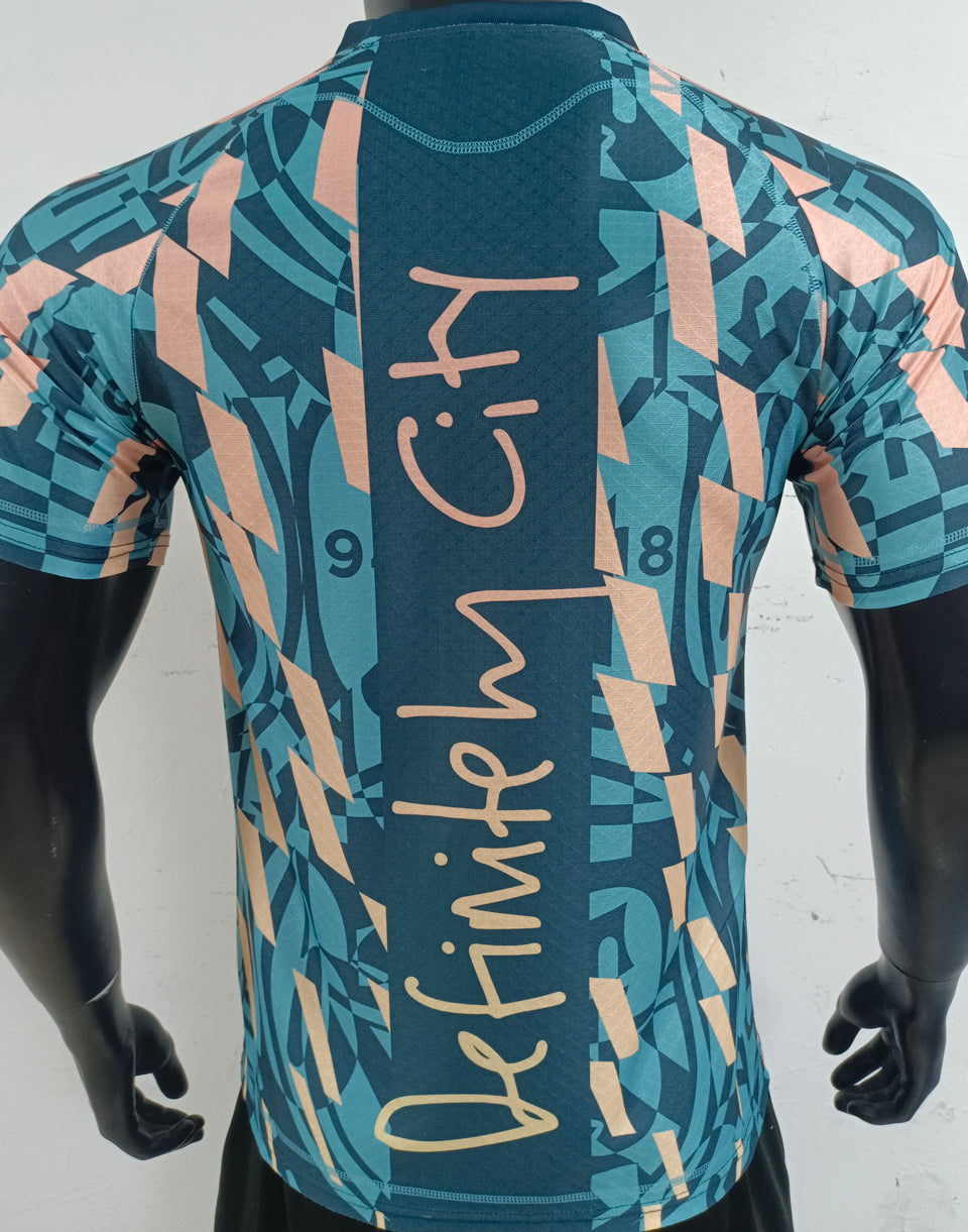 Jersey 2024/25 Manchester City Especial Manga corta Versión Jugador