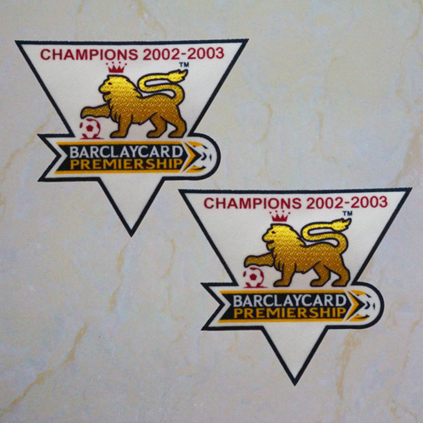 2002 champions 2002 2003 barclaycard premiership parches/letras