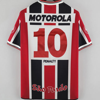 Jersey 2000 Sao Paulo Visitante Manga corta Versión Fan Retro