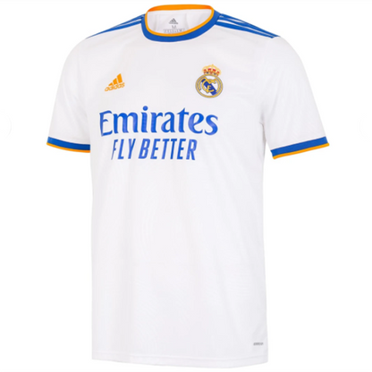 Jersey 2021/22 Real Madrid Local Manga corta Versión Fan