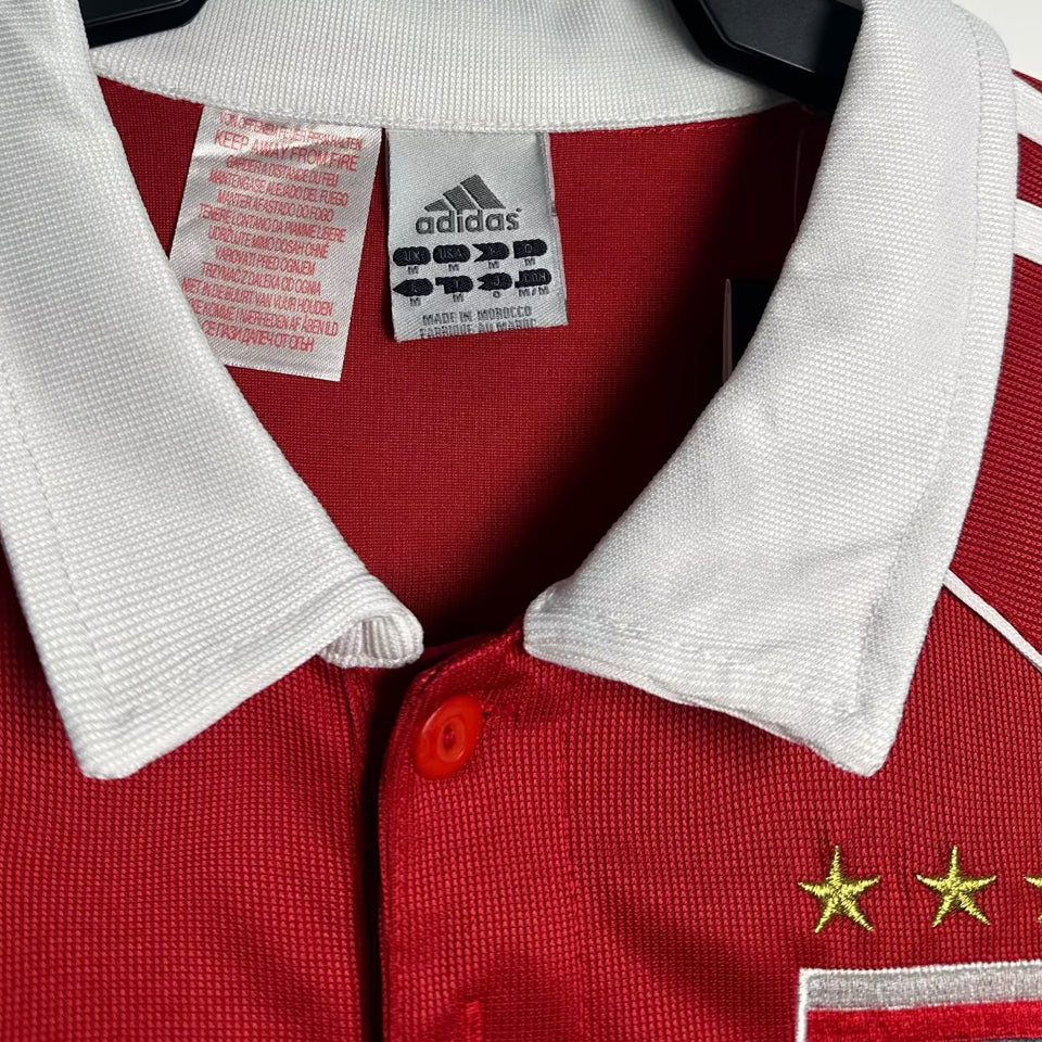 Jersey 2005/06 Bayern Munich Local Manga corta Versión Fan Retro