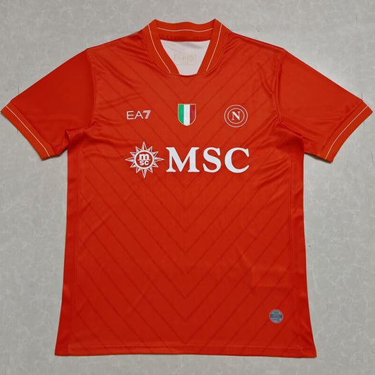 Jersey 2025/26 Napoli Portero Manga corta Versión Fan