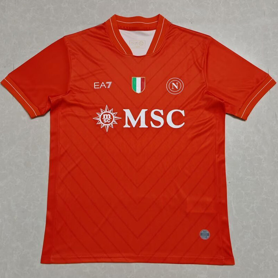 Jersey 2025/26 Napoli Portero Manga corta Versión Fan