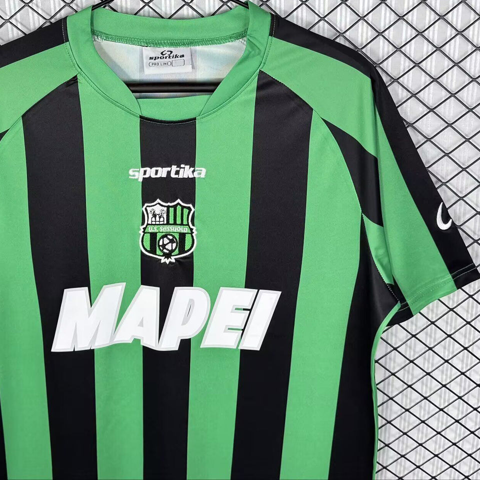 jersey 2012/2013 sassuolo local manga corta versión fan retro