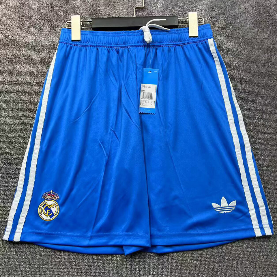 2025/26 real madrid tercero versión fan shorts/ pantalones