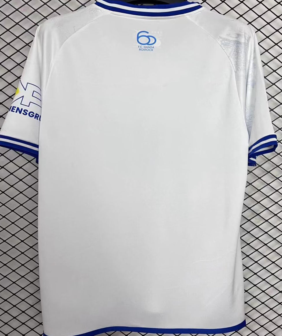 Jersey 2025/26 FC Hansa Rostock Visitante Manga corta Versión Fan