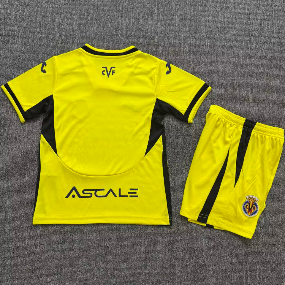 jersey 2026/27 villarreal local manga corta niño