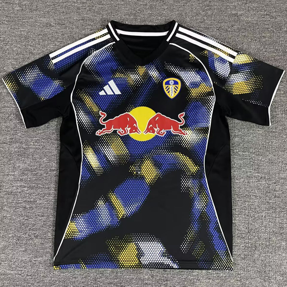 Jersey 2025/26 Leeds United Tercero Manga corta Versión Fan