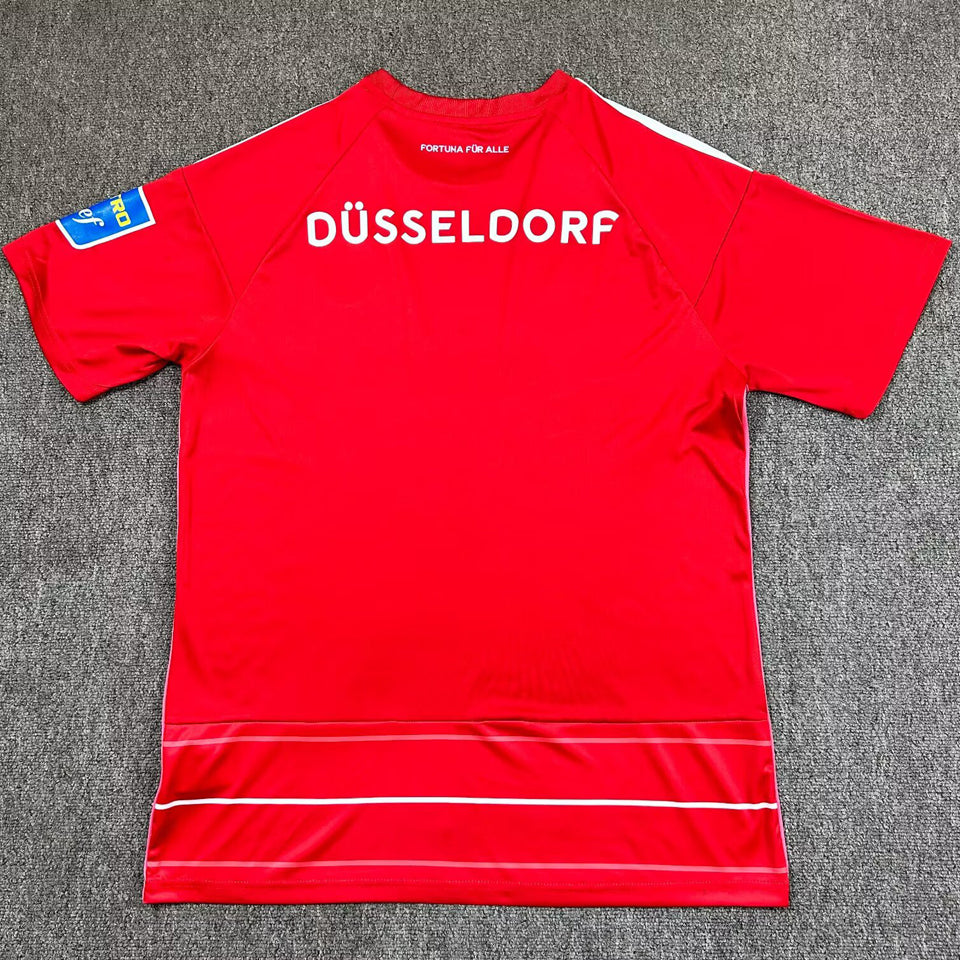 jersey 2025/26 fortuna dusseldorf hoem especial manga corta versión fan