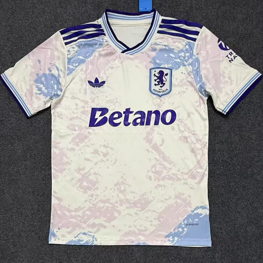 Jersey 2025/26 Aston Villa Tercero Manga corta Versión Fan