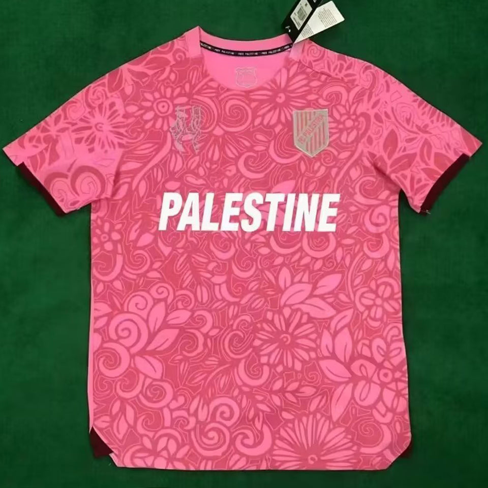 2024/25 FC Palestine Pink Especial Versión Fan Selecciones