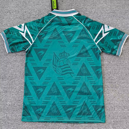 Jersey 1995/1996 Real Sociedad Visitante Manga corta Versión Fan Retro