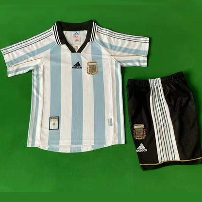 1998 Argentina Local Niño Selecciones Retro