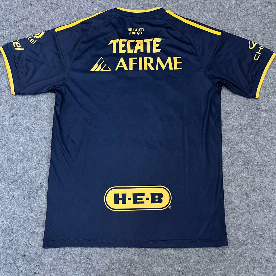 jersey 2026/27 tigres visitante manga corta versión fan