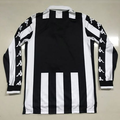 Jersey 1999/2000 Juventus Local Manga larga Versión Fan Retro