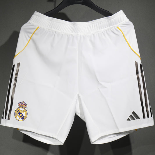 2025/26 Real Madrid Local Versión Jugador Shorts/ Pantalones