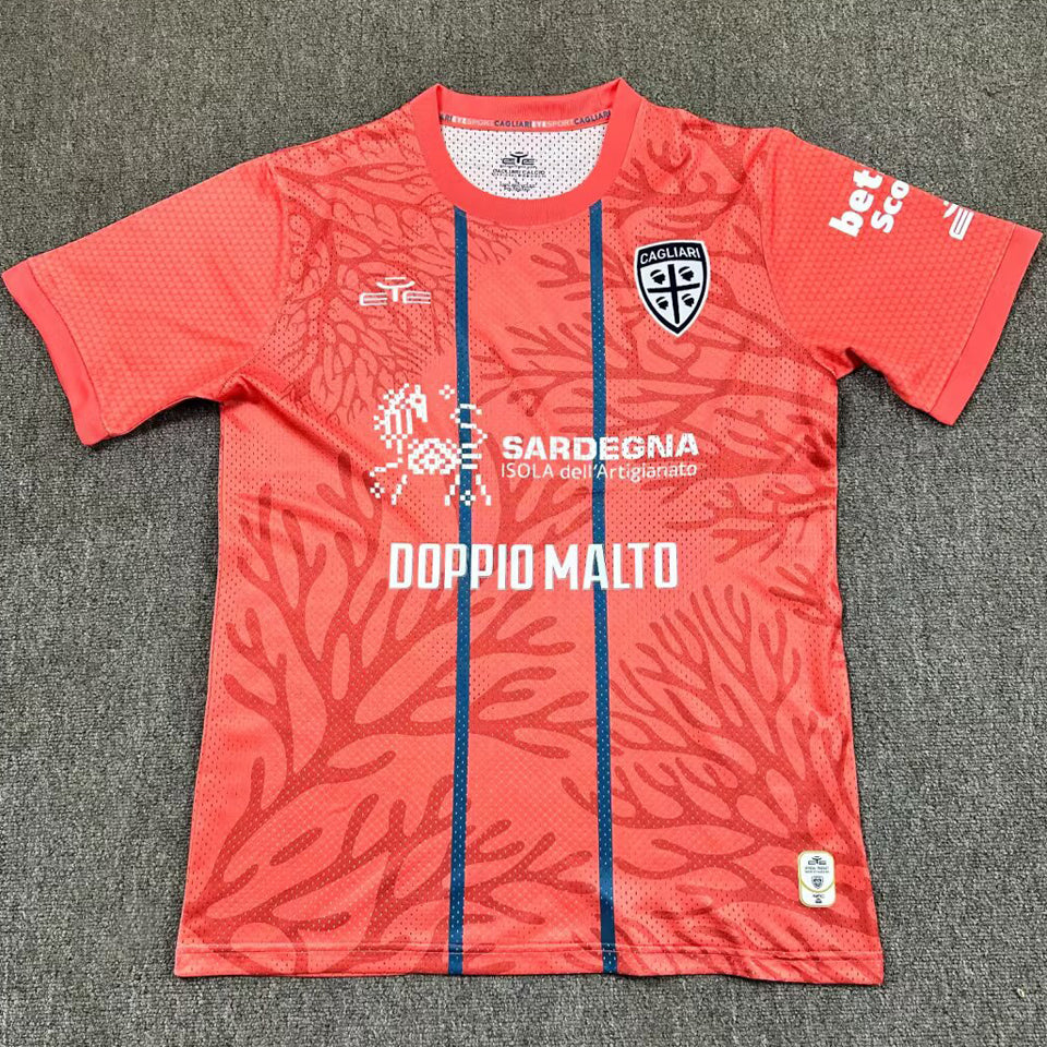 jersey 2025/26 cagliari especial manga corta versión fan