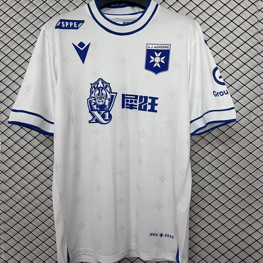 Jersey 2025/26 AJ Auxerre Local Manga corta Versión Fan