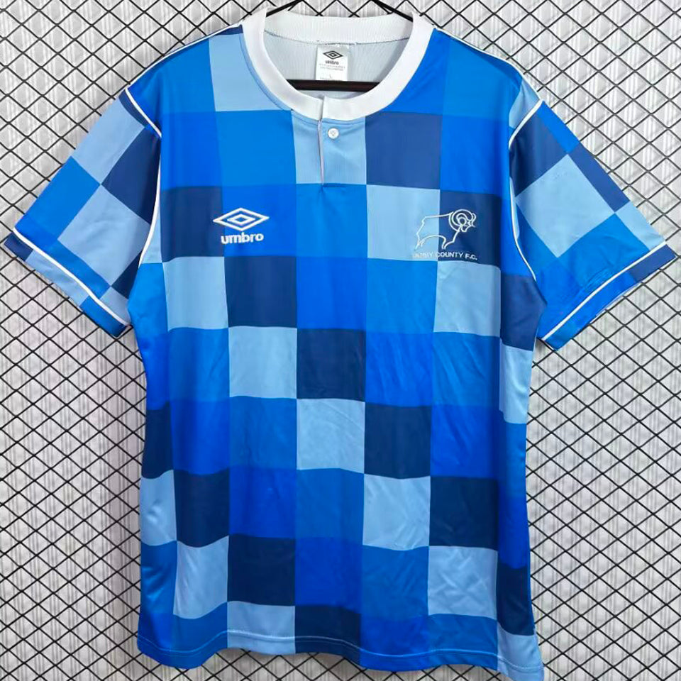 jersey 1987/1989 derby county visitante manga corta versión fan