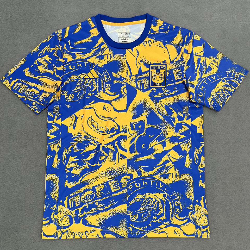 jersey 2025/26 tigres especial manga corta versión fan