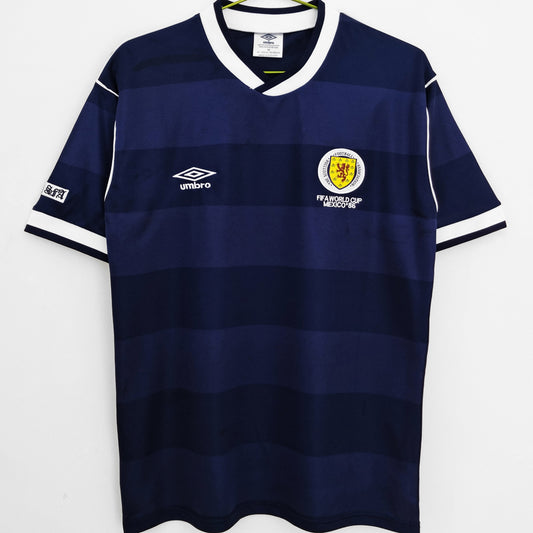 1986/88 Scotland Local Versión Fan Selecciones Retro