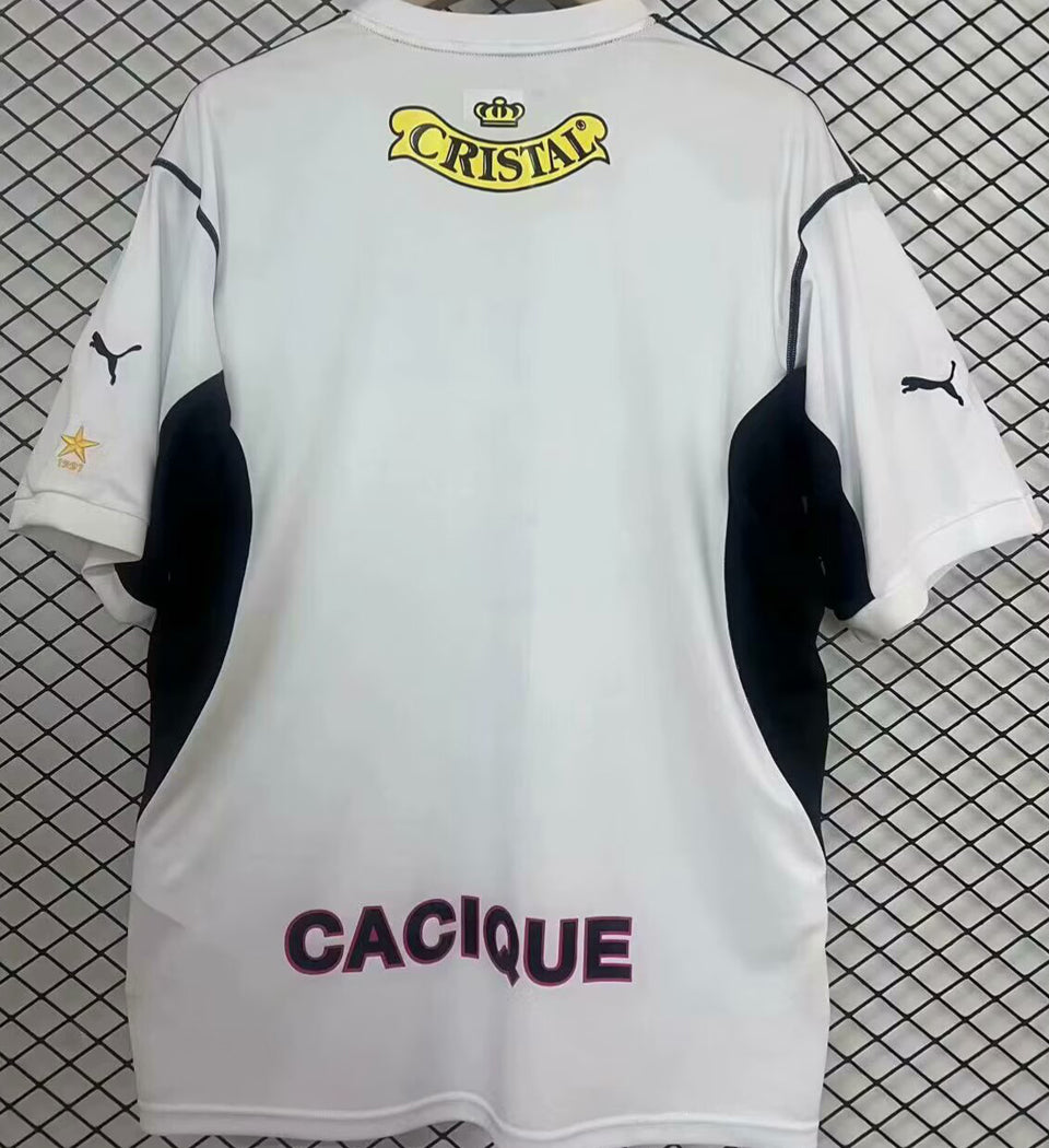jersey 2003 colo-colo local manga corta versión fan retro