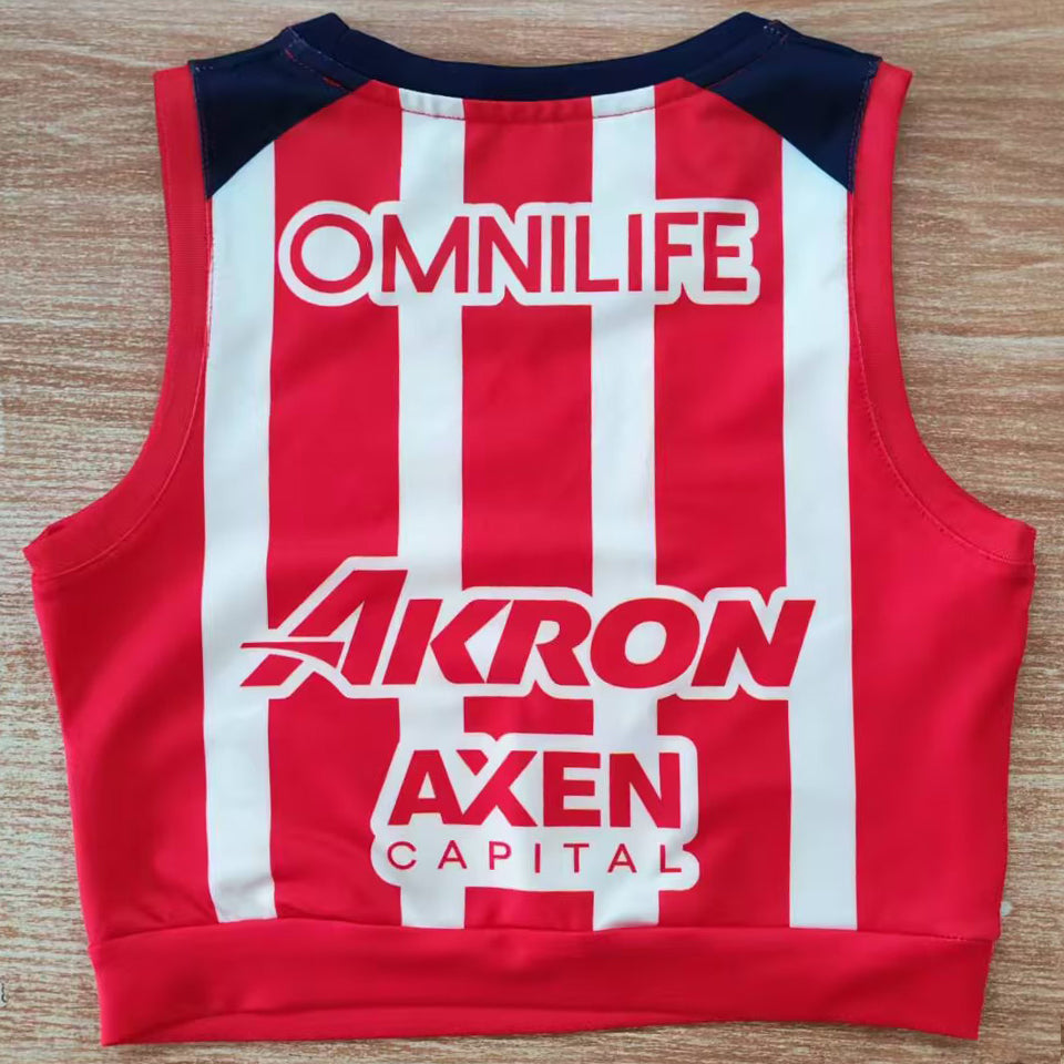 jersey 2025/26 chivas local manga corta mujer