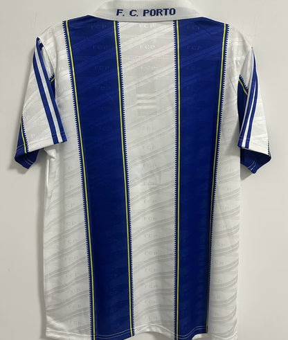 Jersey 1995/1996 Porto Local Manga corta Versión Fan Retro