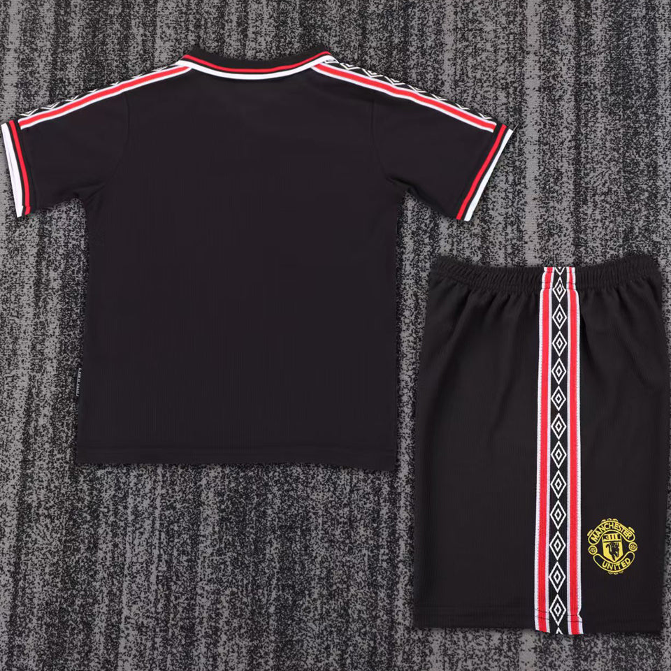 jersey 1998/99 manchester united especial manga corta niño retro