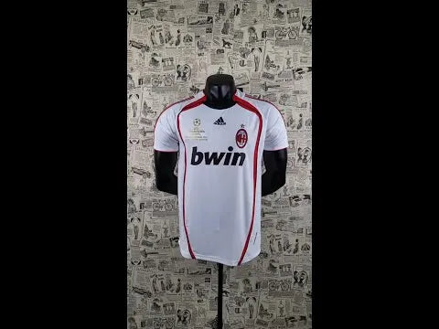 Jersey 2006/07 AC Milan Visitante Manga corta Versión Fan Retro