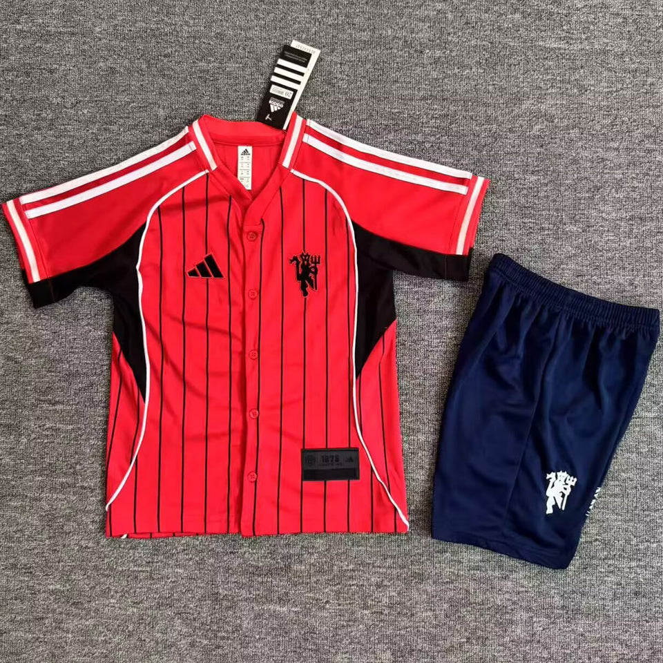 Jersey 2025/26 Manchester United Especial Manga corta Niño