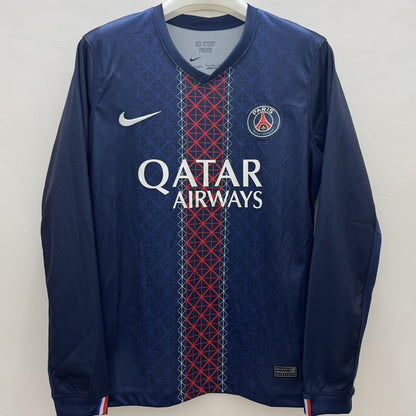 Jersey 2025/26 PSG Local Manga larga Versión Fan