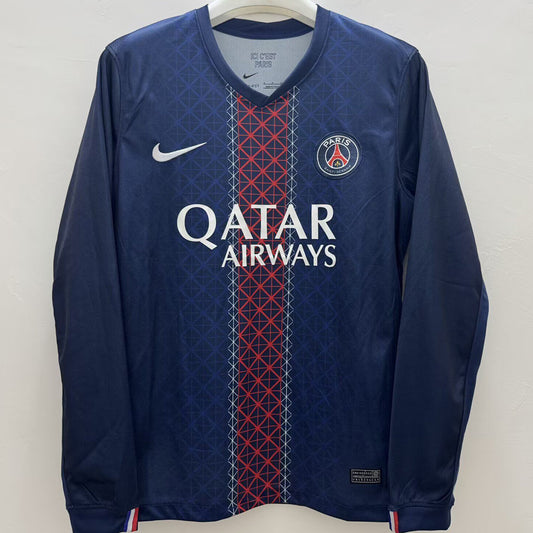 Jersey 2025/26 PSG Local Manga larga Versión Fan
