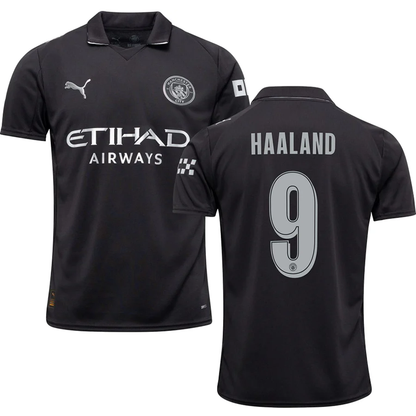 Jersey 2025/26 Manchester City Visitante Manga larga Versión Jugador