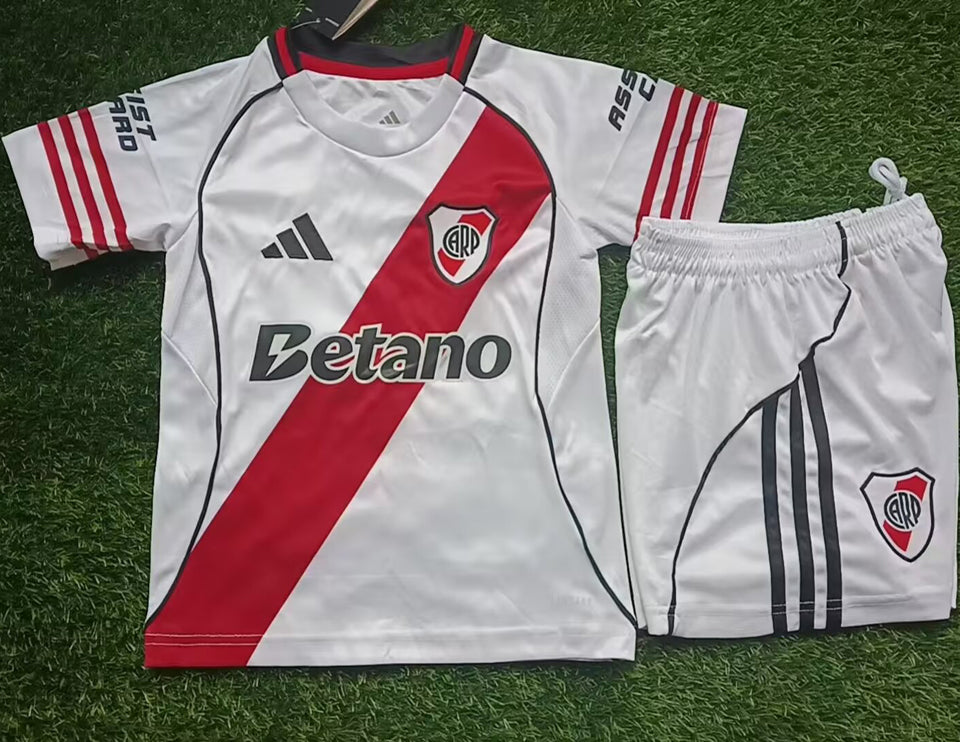 jersey 2025/26 river plate local manga corta niño