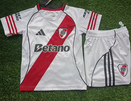 Jersey 2025/26 River Plate Local Manga corta Niño
