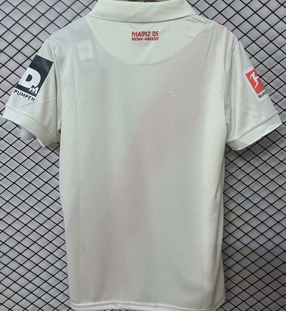 jersey 2025 mainz 05 especial manga corta versión fan