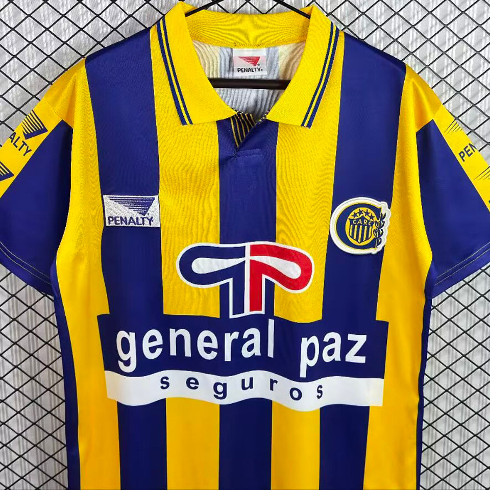 jersey 1993/1995 rosario central local manga corta versión fan retro