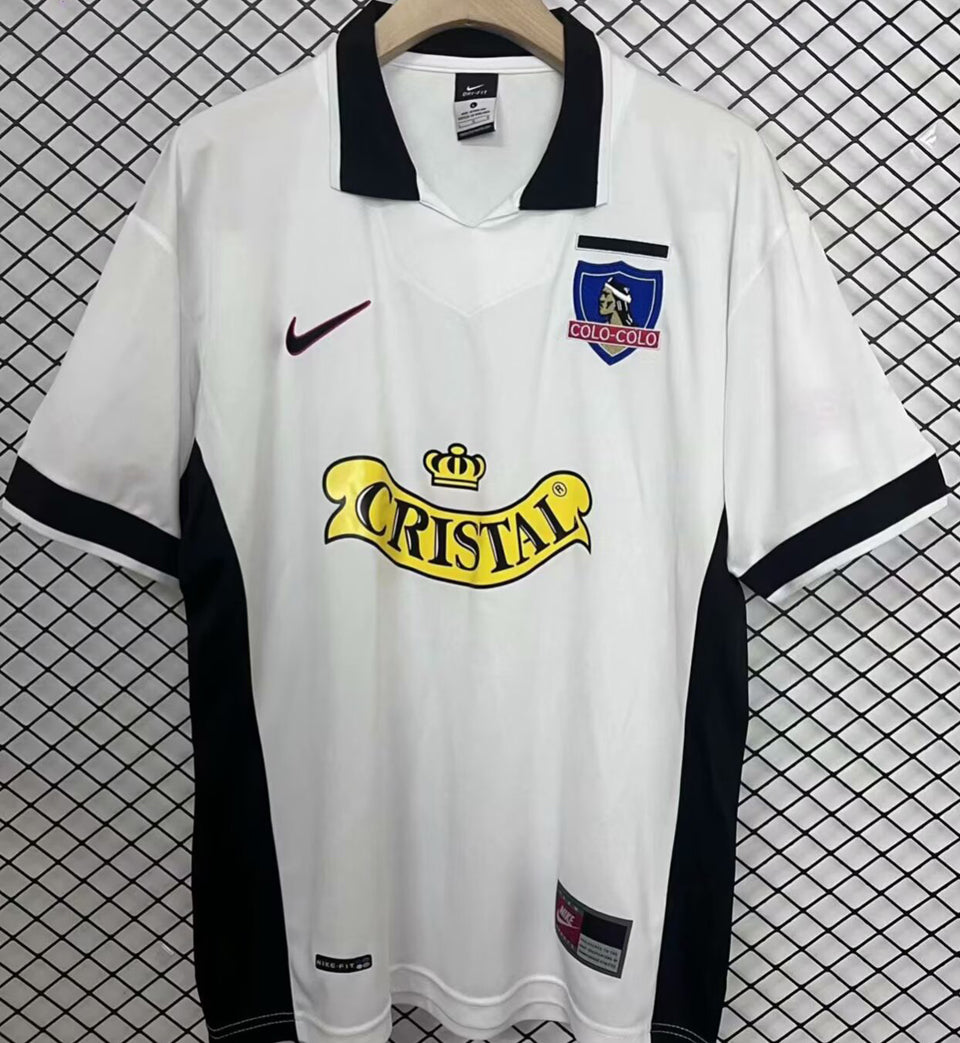 jersey 1997/98 colo-colo local manga corta versión fan retro