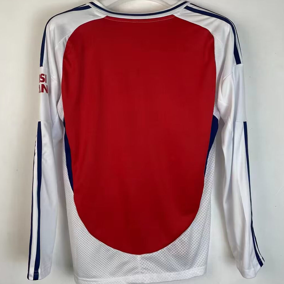 Jersey 2024/25 Arsenal Local Manga larga Versión Fan