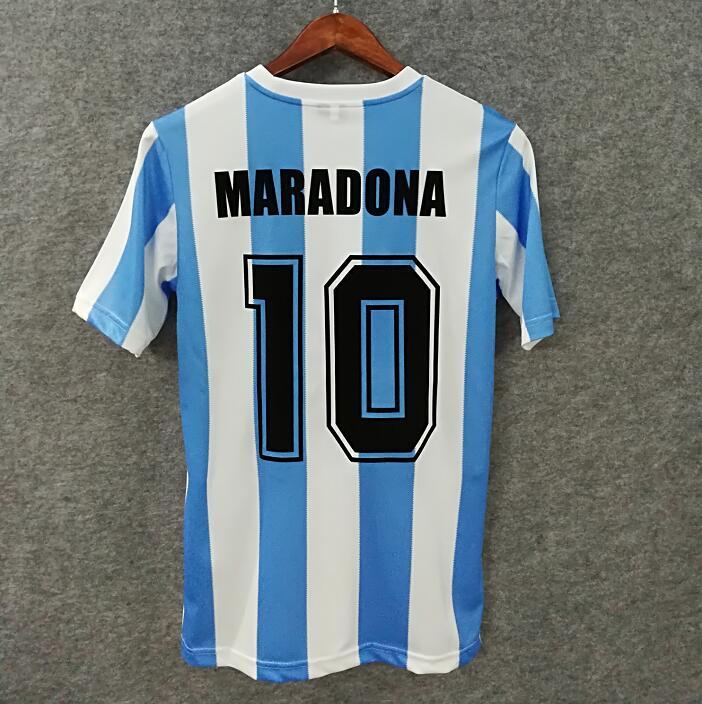 1986 argentina local versión fan selecciones retro