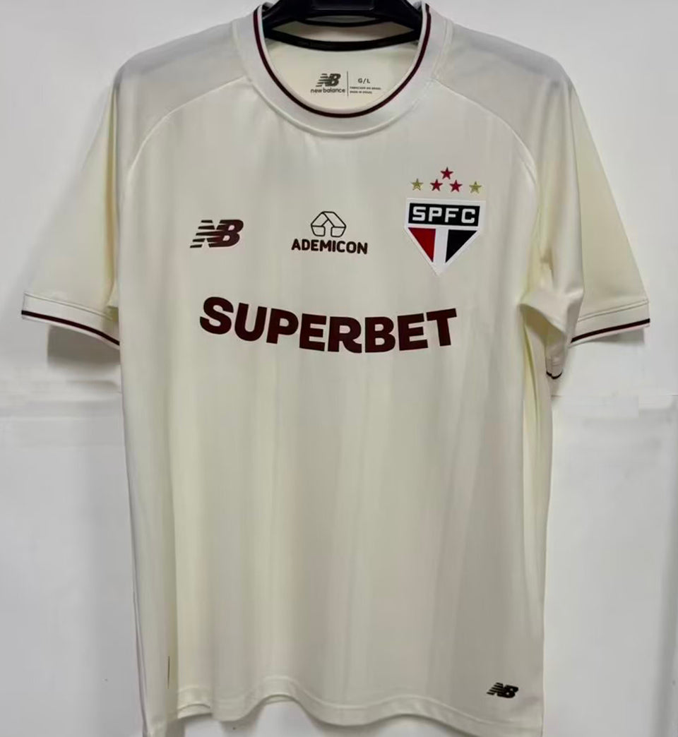 jersey 2026/27 sao paulo tercero manga corta versión fan