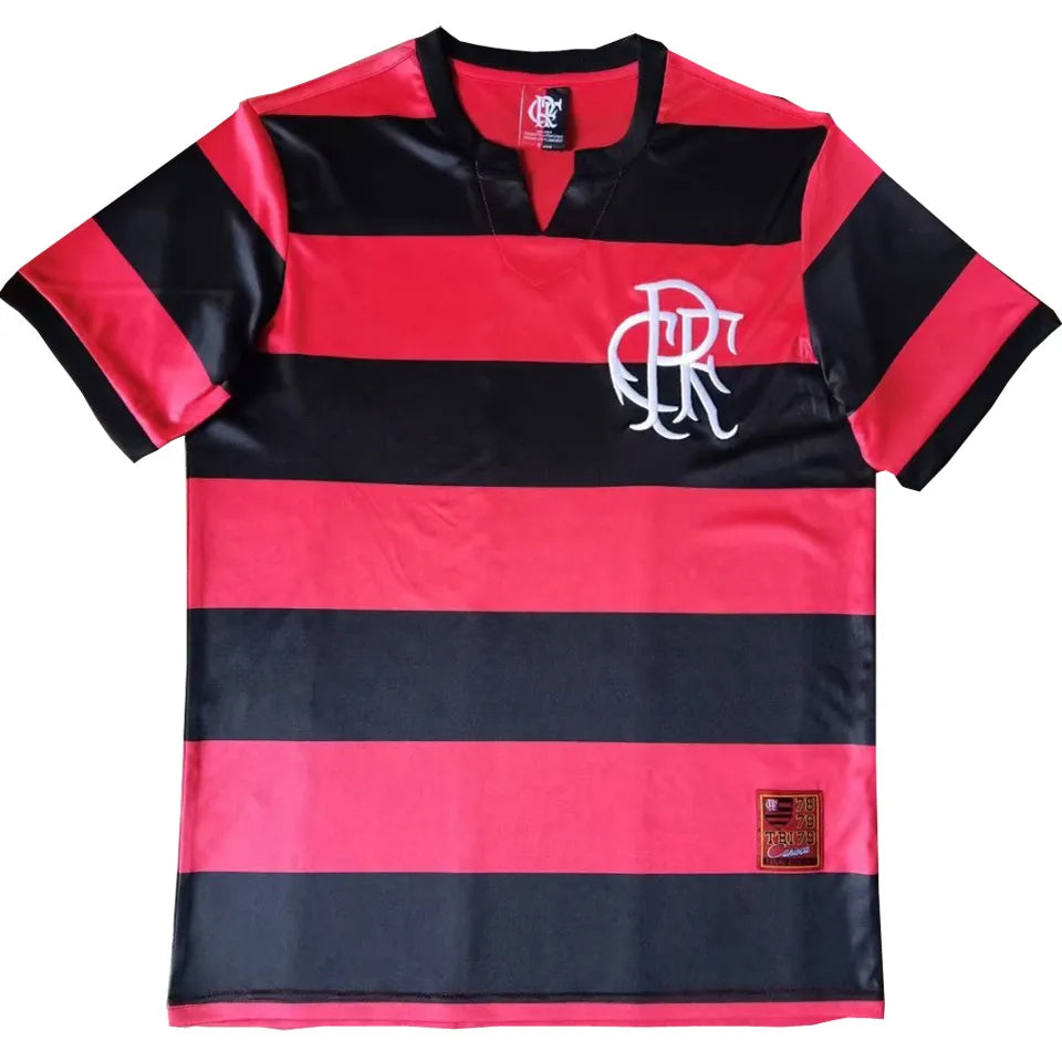 Jersey 1978/79 Flamengo Local Manga corta Versión Fan Retro