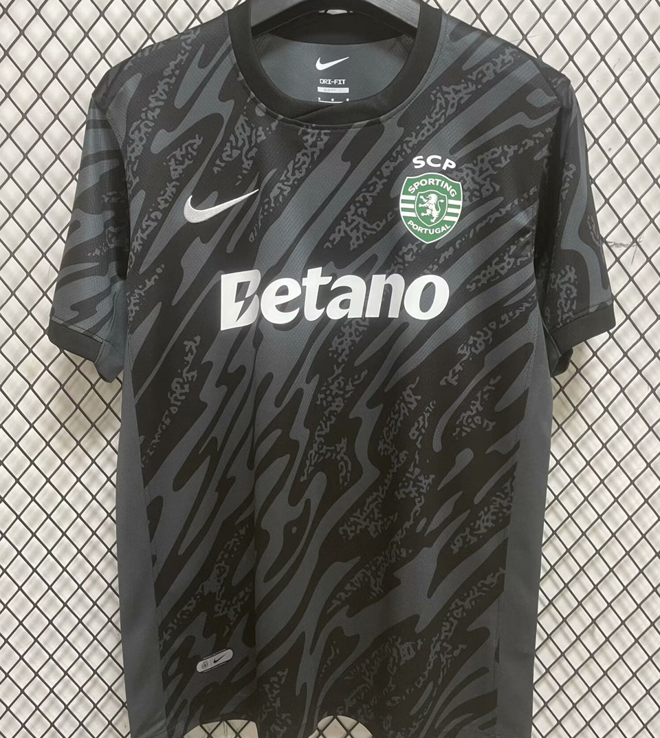 Jersey 2024/25 Sporting CP Lisbon Portero Manga corta Versión Fan