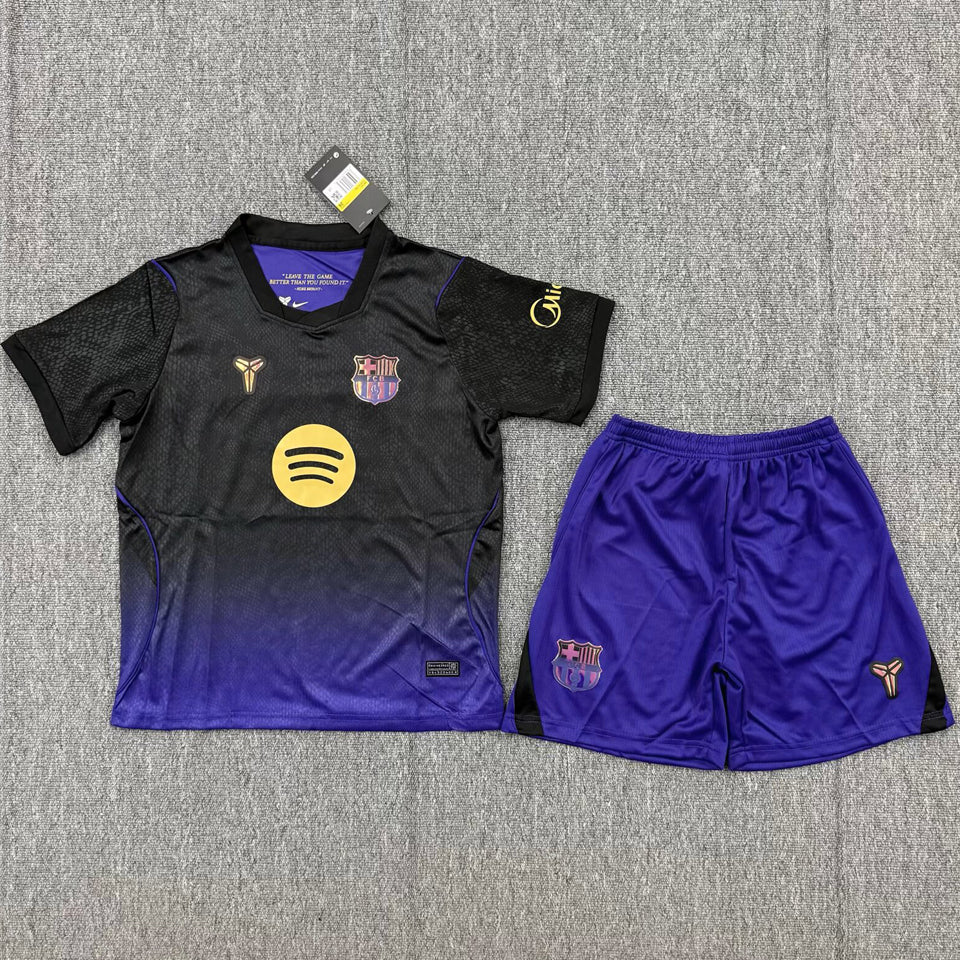 jersey 2026/27 barcelona visitante manga corta niño